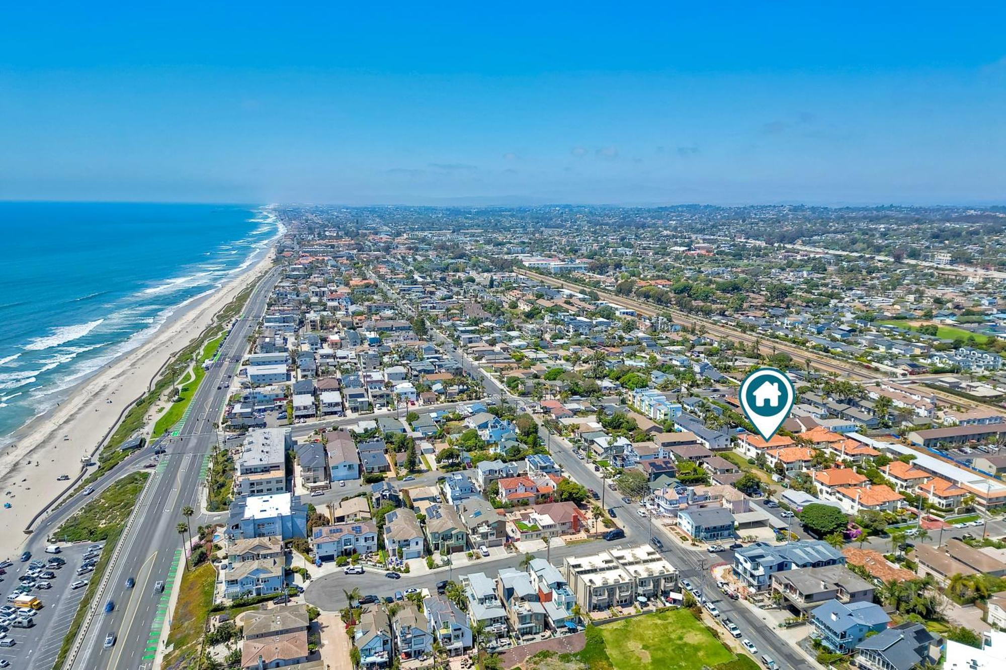 Coastal Bliss - Seashell Cove Retreat - Luxury Living Steps From Beach & Lagoon Villa Carlsbad Exterior foto